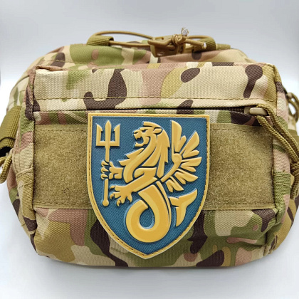Шеврон ПВХ ЗСУ 37 бригада Морська піхота– Мілітарист - зображення 2