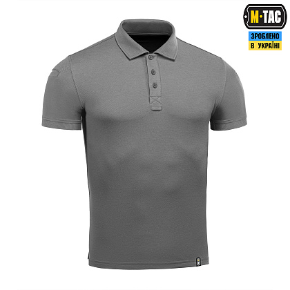 M-Tac поло Basic 65/35 Light Grey– Мілітарист - зображення 3
