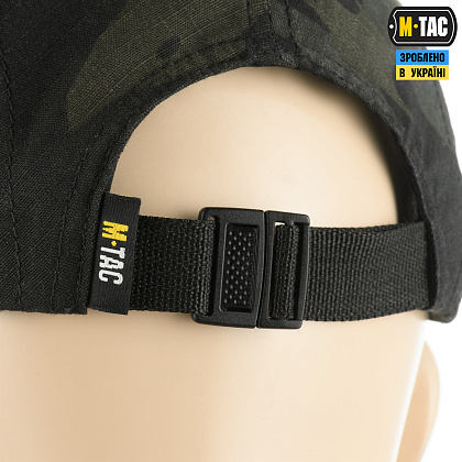 M-Tac бейсболка Five Panel NYCO Extreme Multicam Black– Милитарист - фото 4