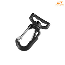 Woojin Plastic карабин Ultra Metal Hook 25mm Black– Милитарист