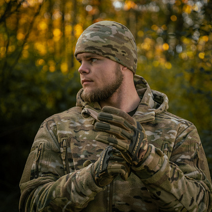 M-Tac шапка Watch Cap фліс (260г/м2) with Slimtex MC– Мілітарист - зображення 12