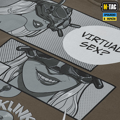 M-Tac футболка Comics Drone Girl Dark Olive– Мілітарист - зображення 6