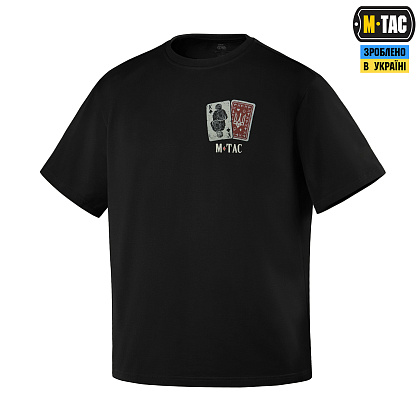 M-Tac футболка Powerful Combination Cotton Hard Black– Мілітарист - зображення 2