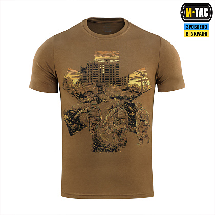 M-Tac футболка EVAC Coyote Brown– Мілітарист - зображення 2