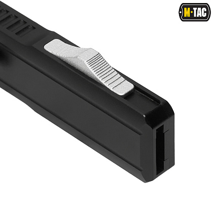 M-Tac ніж складний автоматичний Type 27 Black/Steel– Мілітарист - зображення 10