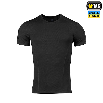 M-Tac футболка потоотводящая Athletic Velcro Black– Милитарист - фото 2