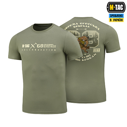 M-Tac футболка 68 ОЄБр Light Olive– Мілітарист - зображення 1
