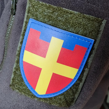 Шеврон ПВХ ТрО 115 бригади ЗСУ Житомир– Мілітарист - зображення 3