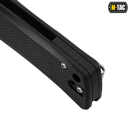 M-Tac нож складной Type 16 Black/Steel– Милитарист - фото 8