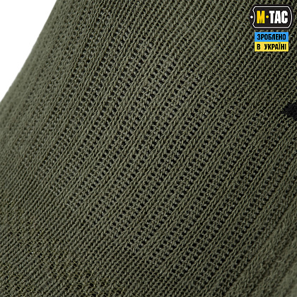 M-Tac шкарпетки Tactical Socks Cotton 67% Olive– Мілітарист - зображення 6