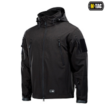M-Tac куртка Soft Shell з підстібкою Black– Мілітарист