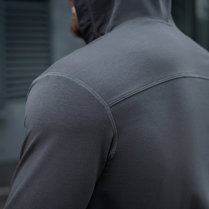 M-Tac кофта Hoodie Born by Revolution Dark Grey– Милитарист - фото 23