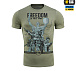 M-Tac футболка Freedom Light Olive– Милитарист - миниатюра 2