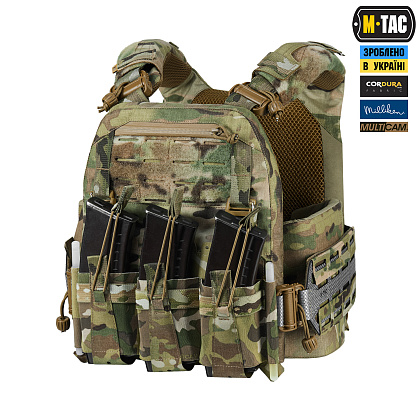 M-Tac плитоноска Cuirass Tiger FAST Elite (розмір плити L) Multicam– Мілітарист - зображення 5