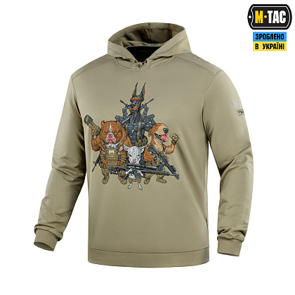 M-Tac кофта Hoodie Rex Team Tan– Милитарист - фото 1