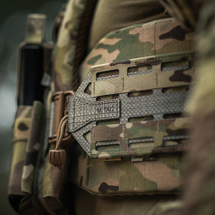 M-Tac плитоноска Cuirass Tiger Elite 2 клас захисту (розмір плити XL) Multicam– Мілітарист - зображення 21