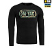 M-Tac футболка Logo довгий рукав Black– Мілітарист - мініатюра 3