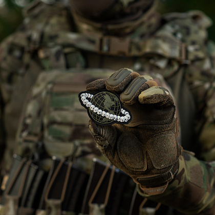 M-Tac нашивка Planet PVC Olive– Милитарист - фото 15