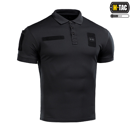 M-Tac поло Elite Tactical Coolmax Black– Милитарист - фото 3