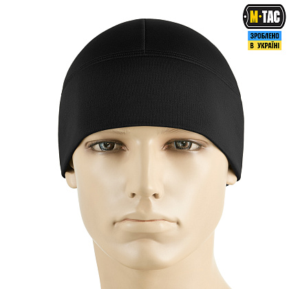 M-Tac шапка-підшоломник мікрофліс ріп-стоп Black– Мілітарист - зображення 2