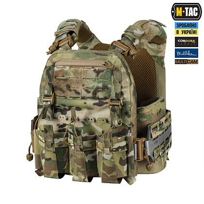 M-Tac плитоноска Cuirass Tiger FAST Elite (розмір плити L) Multicam– Мілітарист - зображення 1