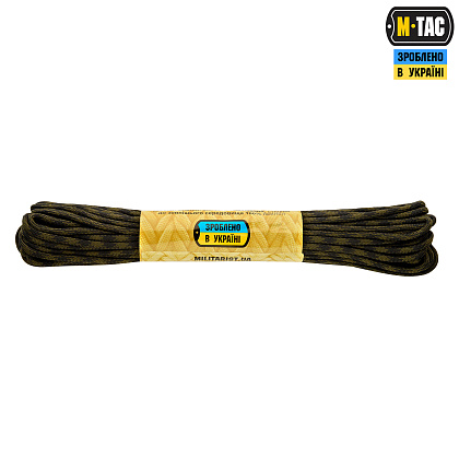 M-Tac паракорд 550 type III Black/Forest 15м– Милитарист - фото 2