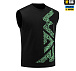 M-Tac футболка безрукавка WAR Cotton Hard Black/Mint– Милитарист - миниатюра 3