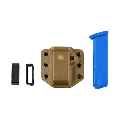 ATA Gear паучер модель Pouch ver.1 для Grand Power 910/Flarm GP T910 Coyote Brown правша/левша– Милитарист - фото 5