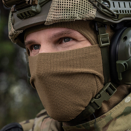 M-Tac балаклава-ніндзя Pro мікрофліс ріп-стоп Tan– Мілітарист - зображення 16