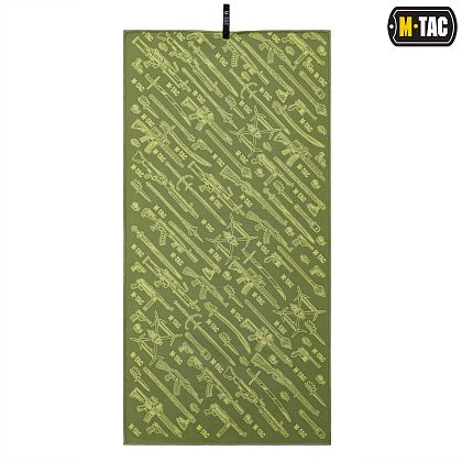 M-Tac рушник мікрофібра Weapon 150х75 green– Мілітарист - зображення 2