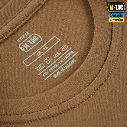 M-Tac футболка Омега Coyote Brown– Мілітарист - зображення 11