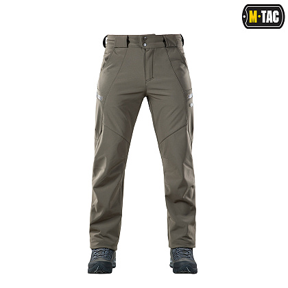 M-Tac штани Soft Shell Winter Olive– Мілітарист - зображення 2