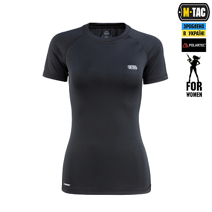 M-Tac футболка Ultra Light Polartec Lady Black– Мілітарист - зображення 2