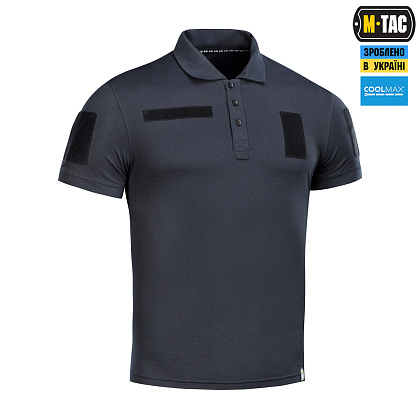 M-Tac поло тактическое Premium Dark Navy Blue– Милитарист - фото 3
