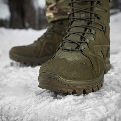 M-Tac ботинки полевые с утеплителем Winter Cross Ranger Green– Милитарист - фото 19