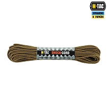 M-Tac паракорд Shock-Cord 3mm Dragon Skin Coyot 15м– Милитарист