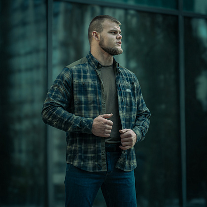 M-Tac сорочка Redneck Shirt Olive/Navy Blue– Мілітарист - зображення 37