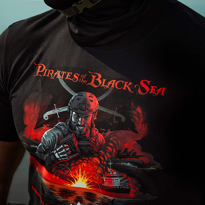 M-Tac футболка Pirates of the Black sea Black– Мілітарист - зображення 18