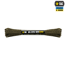 M-Tac паракорд Minicord Mil-Spec 15m Ranger Green/Coyote– Мілітарист