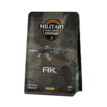 Military Black Coffee Company мелена AK-Бразілія Бурбон– Мілітарист