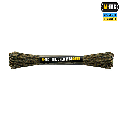 M-Tac паракорд Minicord Mil-Spec 15m Ranger Green/Coyote– Мілітарист - зображення 1