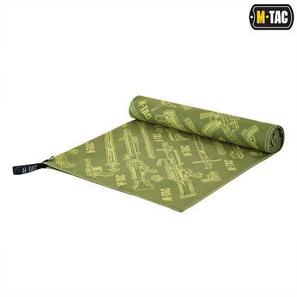M-Tac рушник мікрофібра Weapon 150х75 green– Мілітарист - зображення 1