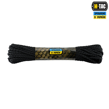 M-Tac паракорд Dragon Cord 15m Black– Мілітарист - зображення 2