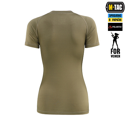M-Tac футболка Ultra Light Polartec Lady Dark Olive– Мілітарист - зображення 4