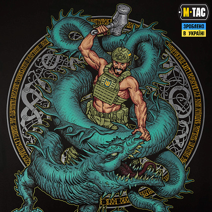 M-Tac банер Ragnarok 900x1300 Black– Мілітарист - зображення 2