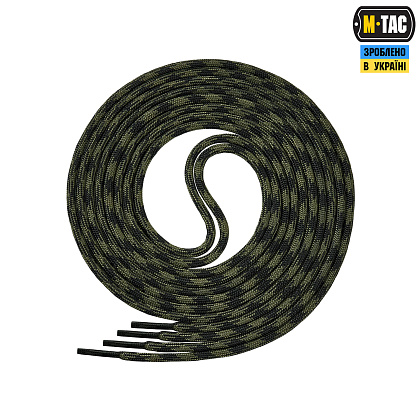 M-Tac шнурки black forest нейлон Mil-Spec– Мілітарист - зображення 3