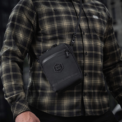 M-Tac сумка Pocket Bag Hardsling Lite-C Elite Black– Мілітарист - зображення 12