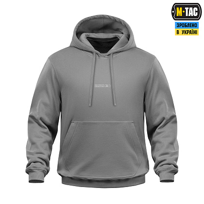 M-Tac кофта Hoodie Born by Revolution Oversize Hard Light Grey– Милитарист - фото 2