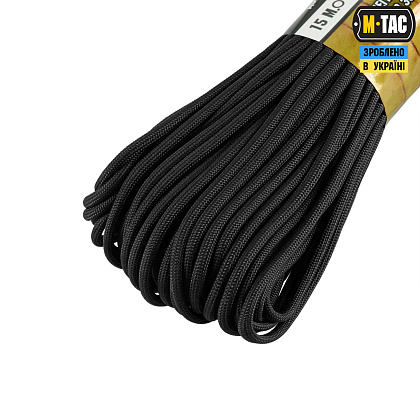 M-Tac паракорд 475 Black 30м– Мілітарист - зображення 3