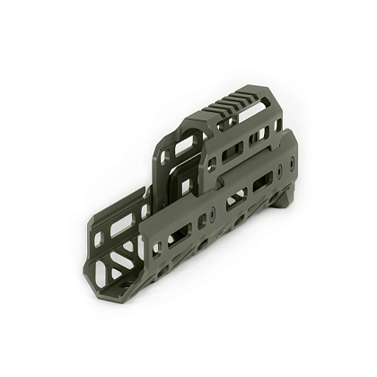 Крук M-Lock цівка для АКС-74У коротка верхні накладка OD Green (1U044A)– Мілітарист - зображення 5